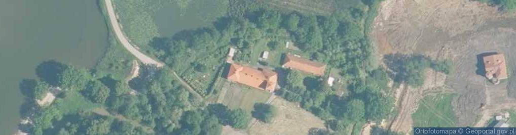 Zdjęcie satelitarne Pałac w Osieku