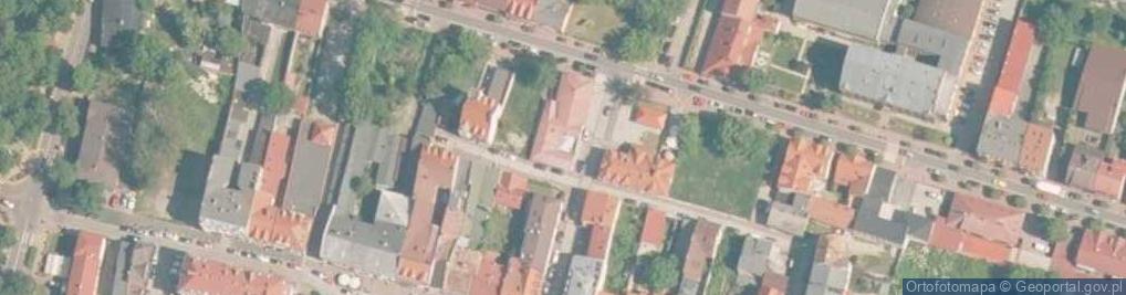 Zdjęcie satelitarne Pożarnictwa