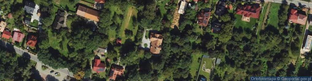 Zdjęcie satelitarne Rydlówka - Muzeum Młodej Polski