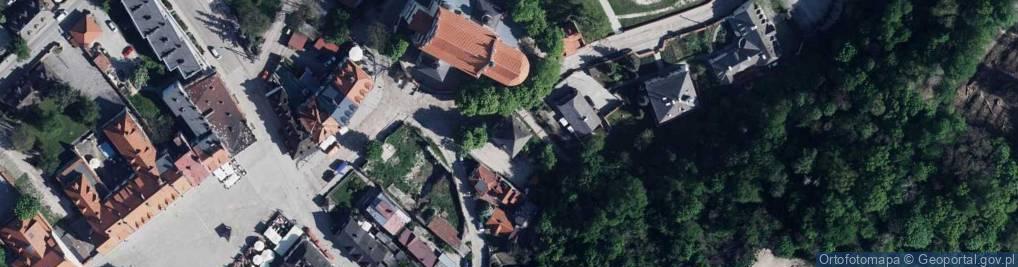 Zdjęcie satelitarne Sztuki Złotniczej