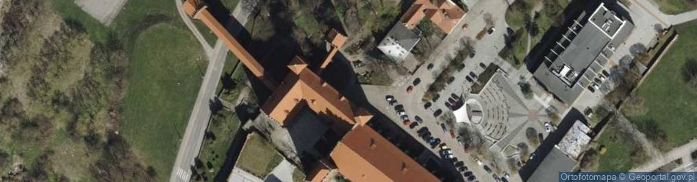Zdjęcie satelitarne w Kwidzynie