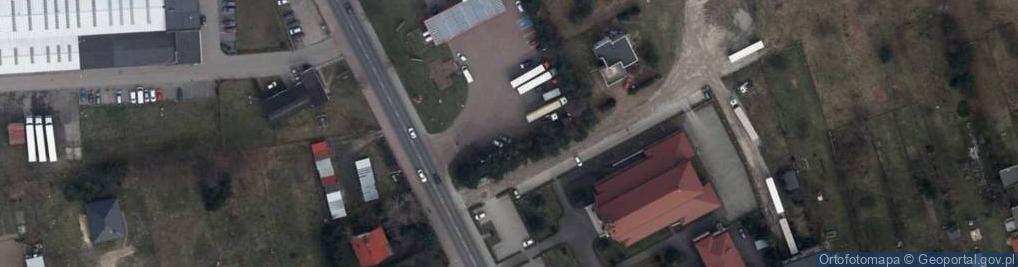 Zdjęcie satelitarne Myjnia ręczna
