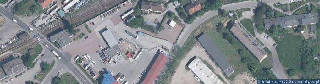 Zdjęcie satelitarne Myjnia samochodowa