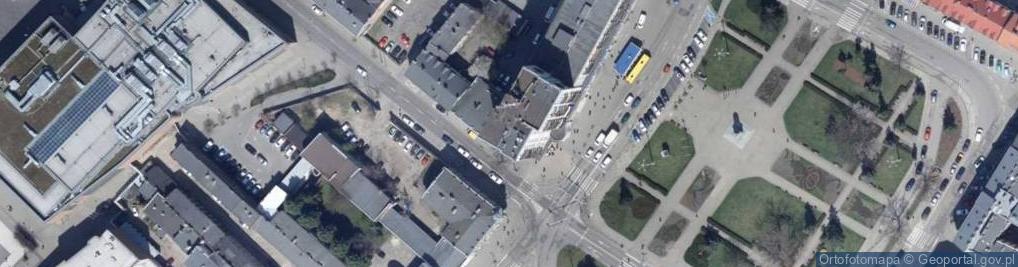Zdjęcie satelitarne TSR Włocławek