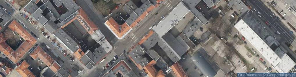 Zdjęcie satelitarne Fabryka Naleśników