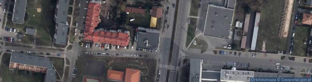 Zdjęcie satelitarne Delegatura - Łódzki NFZ