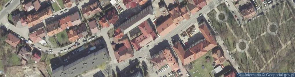 Zdjęcie satelitarne Punkt Informacyjny - Małopolski NFZ