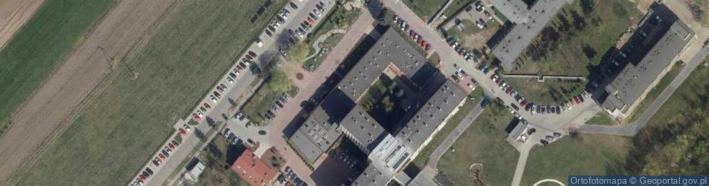 Zdjęcie satelitarne Punkt Informacyjny - Małopolski NFZ