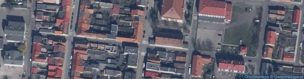 Zdjęcie satelitarne Punkt Obsługi Ubezpieczonych - Wielkopolski NFZ