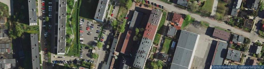 Zdjęcie satelitarne Sekcja Obsługi Ubezpieczonych - Śląski NFZ