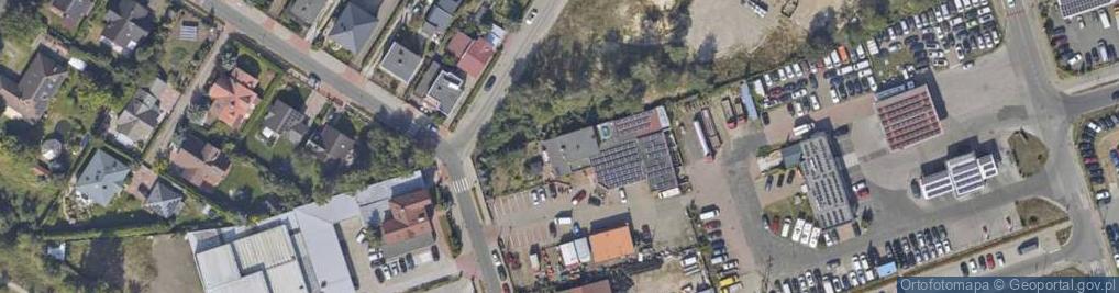 Zdjęcie satelitarne AGRO-MAR Motoryzacja BHP Przemysł Spawalnictwo Narzędzia Śruby R