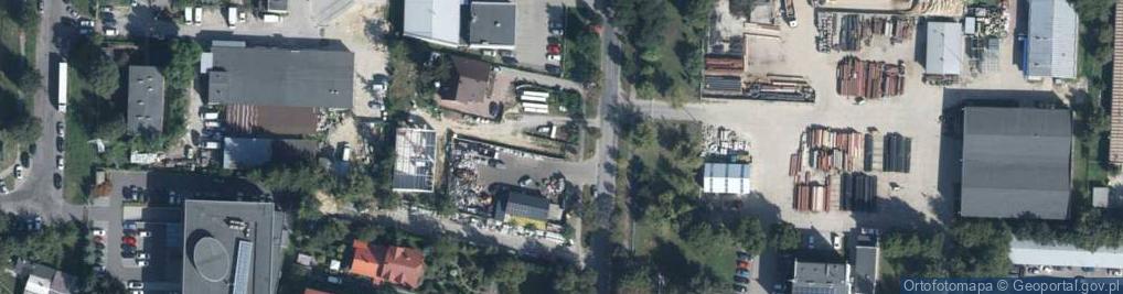 Zdjęcie satelitarne Centrum Spawalnictwa