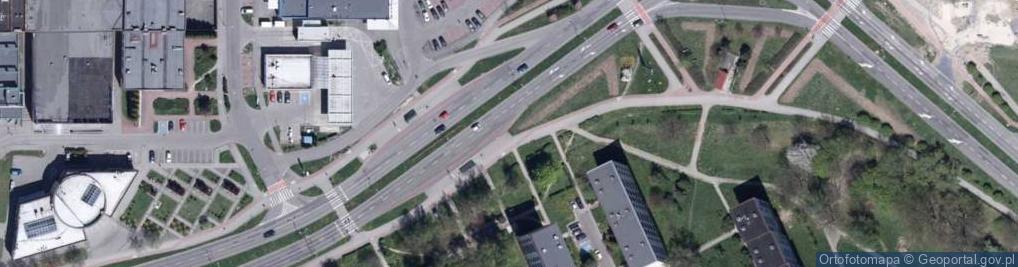 Zdjęcie satelitarne Nextbike