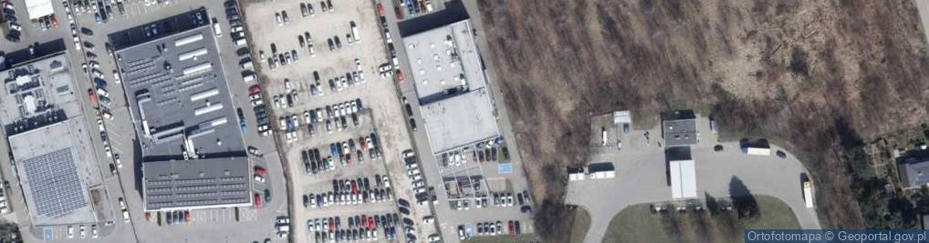 Zdjęcie satelitarne Nissan Auto Łódź