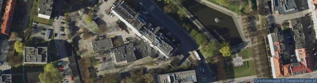 Zdjęcie satelitarne COPERNICUS Podmiot Leczniczy w Gdańsku