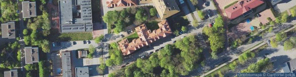 Zdjęcie satelitarne SP Zespół ZOZ im. marsz. Józefa Piłsudskiego w Płońsku
