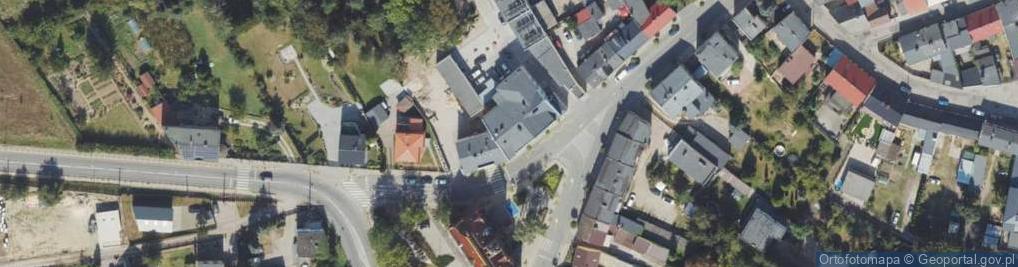 Zdjęcie satelitarne SP ZOZ im. Macieja z Miechowa w Łasinie