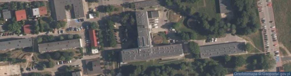 Zdjęcie satelitarne SP ZOZ Szpital Powiatowy im. E. Biernackiego w Opocznie