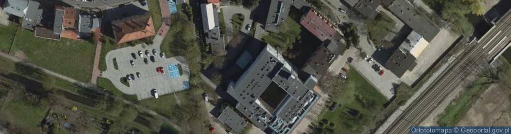 Zdjęcie satelitarne SP ZOZ w Kościanie