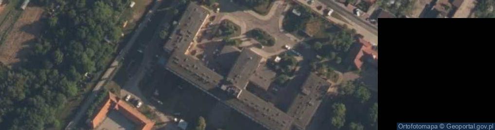 Zdjęcie satelitarne SP ZOZ w Wieluniu