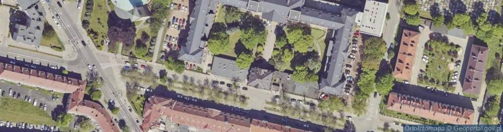 Zdjęcie satelitarne SP ZOZ Wojewódzki Szpital Specjalistyczny nr 4 w Bytomiu