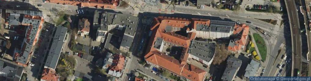 Zdjęcie satelitarne Szpital Miejski im. Franciszka Raszei