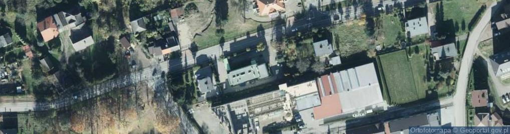 Zdjęcie satelitarne Szpital Powiatowy im. św. Maksymiliana w Oświęcimiu
