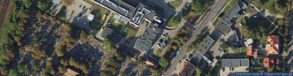 Zdjęcie satelitarne Szpitale Tczewskie w Tczewie