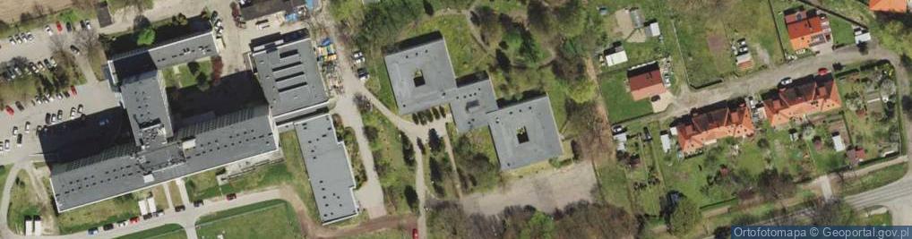 Zdjęcie satelitarne Wielospecjalistyczny Szpital Powiatowy SA w Tarnowskich Górach