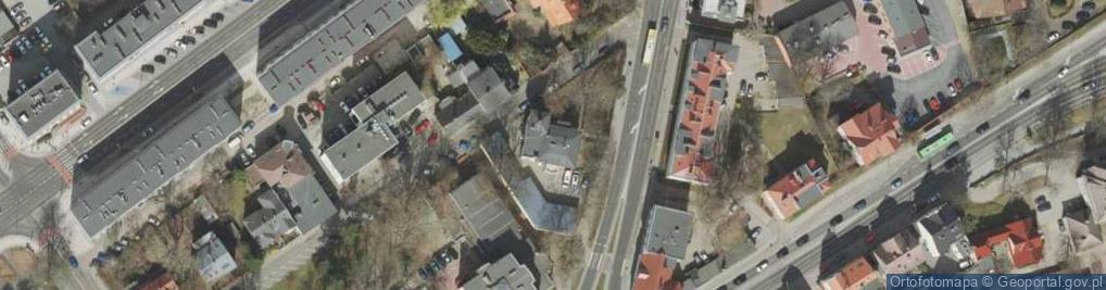 Zdjęcie satelitarne Wojewódzka Stacja Pogotowia Ratunkowego SP ZOZ w Zielonej Górze