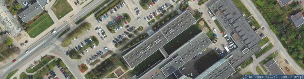 Zdjęcie satelitarne Wojewódzki Szpital Zespolony w Elblągu