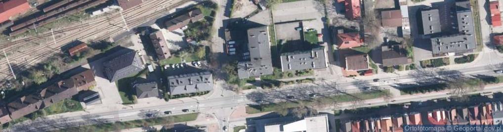 Zdjęcie satelitarne RSU Sucha Beskidzka