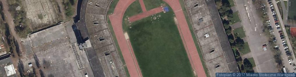 Zdjęcie satelitarne BKS Skra