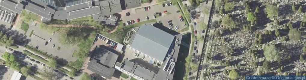 Zdjęcie satelitarne Centrum Sportowo Rekreacyjne UP