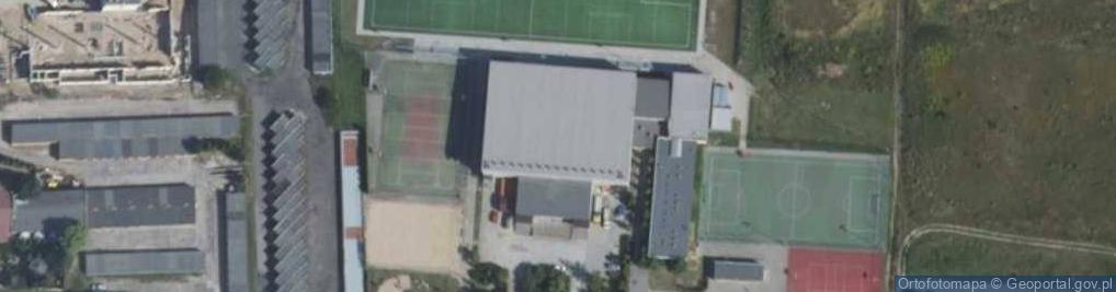 Zdjęcie satelitarne Hala Widowiskowo - Sportowa OSiR