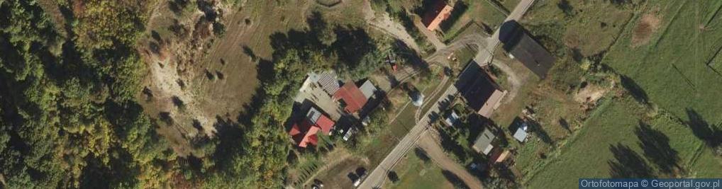 Zdjęcie satelitarne Jazda konna - Gospodarstwo Agroturystyczne Huzar