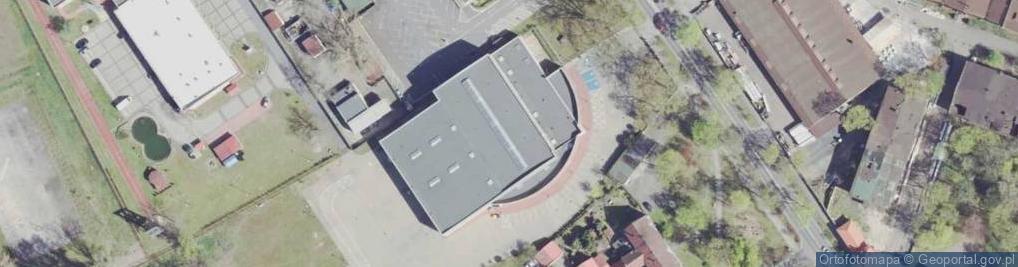 Zdjęcie satelitarne Obiekt sportowy