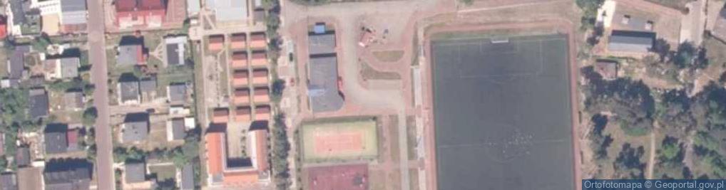 Zdjęcie satelitarne Obiekt sportowy