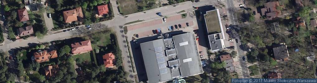 Zdjęcie satelitarne OSiR Wawer - Aquapark Anin