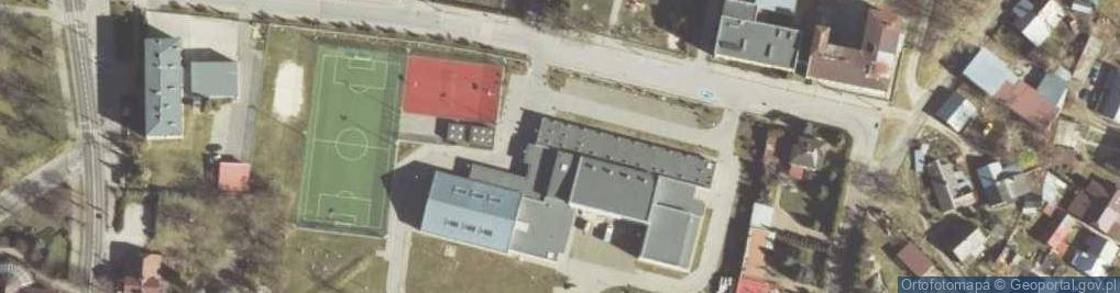 Zdjęcie satelitarne Ośrodek Sportu i Rekreacji we Włodawie