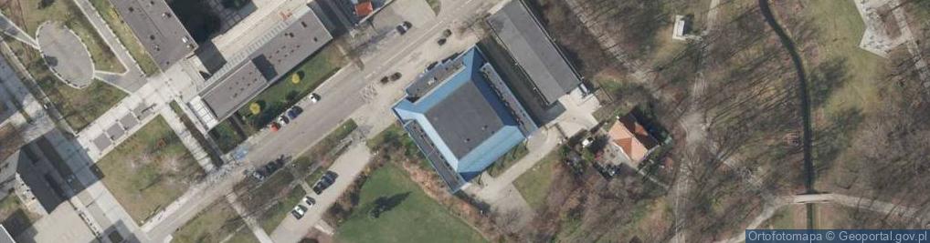 Zdjęcie satelitarne Politechnika Śląska