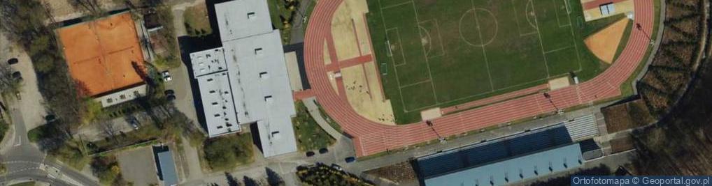 Zdjęcie satelitarne Stadion 650-lecia
