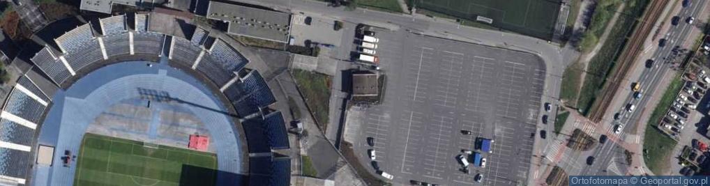Zdjęcie satelitarne Stadion im. Zdzisława Krzyszkowiaka