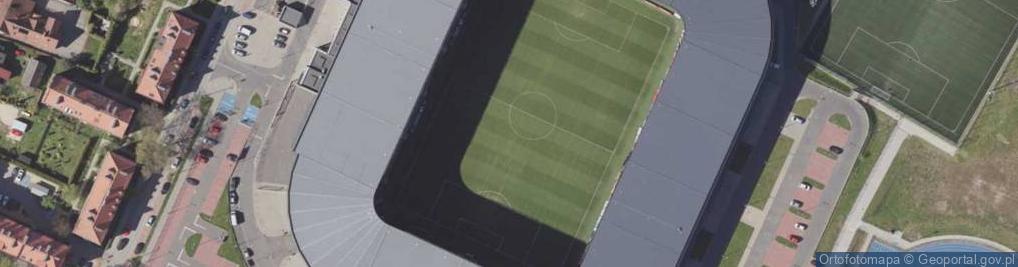 Zdjęcie satelitarne Stadion Miejski