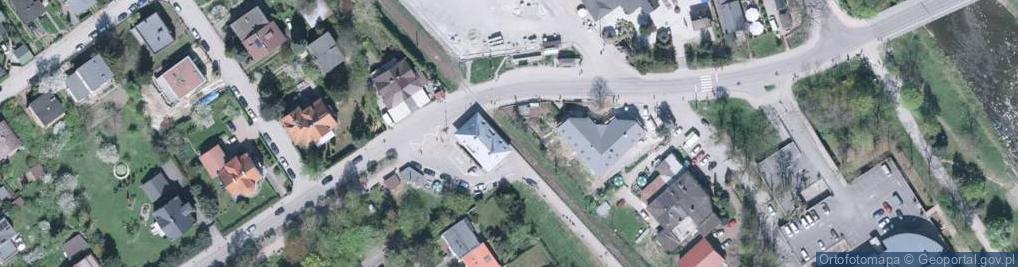Zdjęcie satelitarne Tenisowa Hala Ustroń