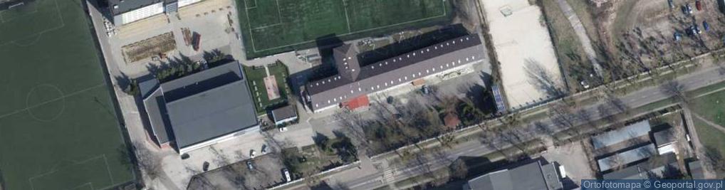 Zdjęcie satelitarne Uczniowski Klub Sportowy UKS SMS Łódź
