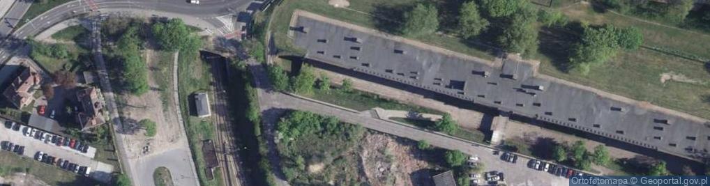 Zdjęcie satelitarne Archiwum Wojskowe w Toruniu