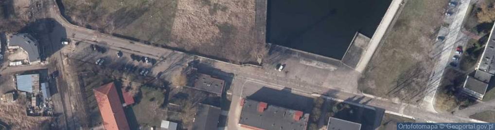 Zdjęcie satelitarne Komenda Portu Wojennego
