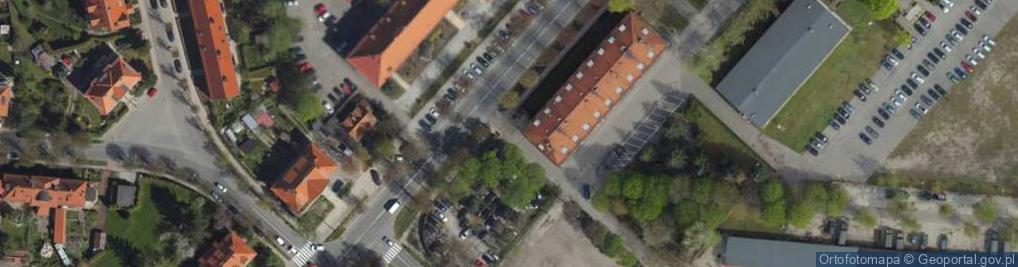 Zdjęcie satelitarne Oddział Żandarmerii Wojskowej