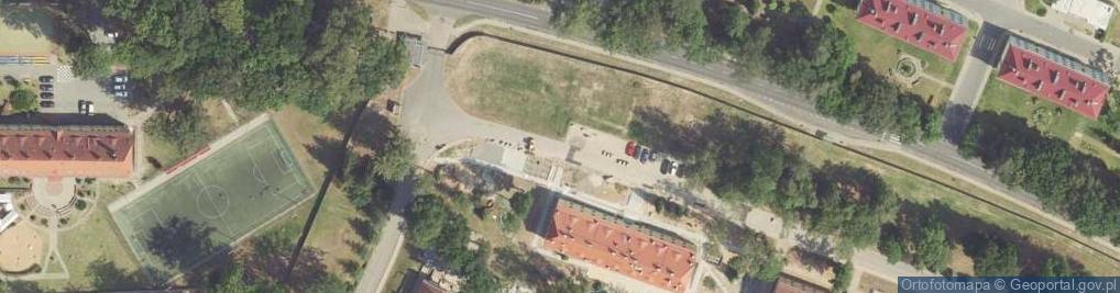 Zdjęcie satelitarne Placówka Żandarmerii Wojskowej